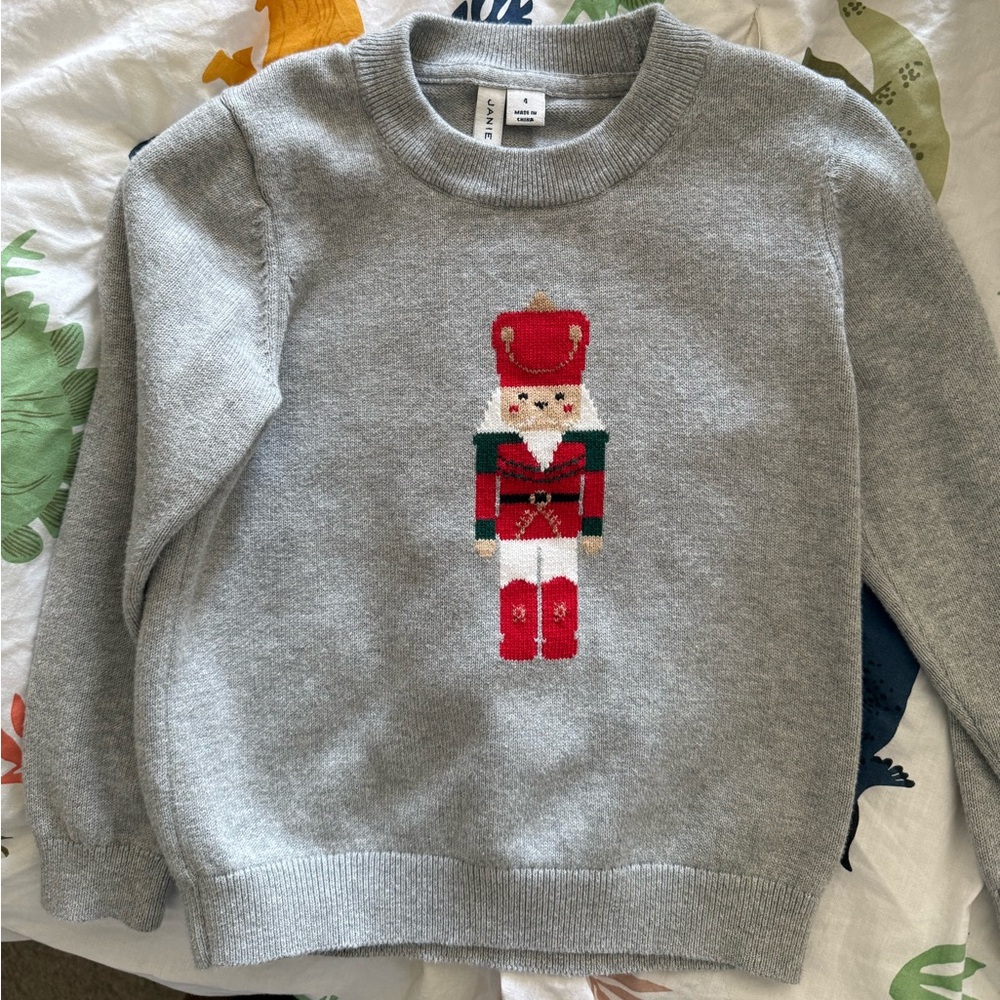 Janie and Jack Christmas sweater